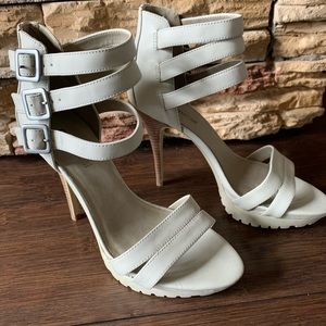 Slightly Used Gunmetal Jennie Stiletto Heels